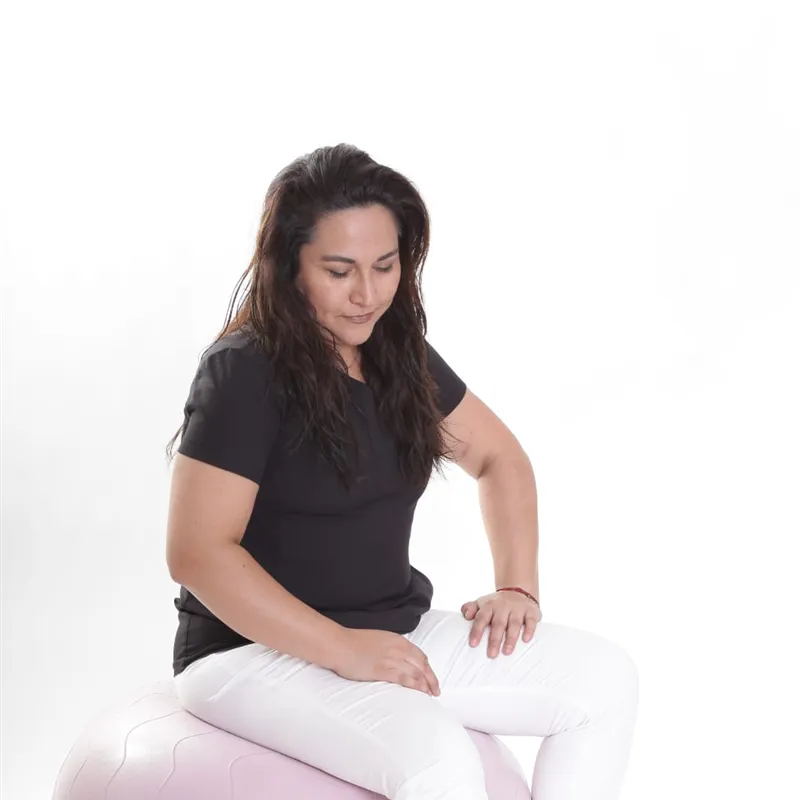 Julia Aguilar, kinesióloga
